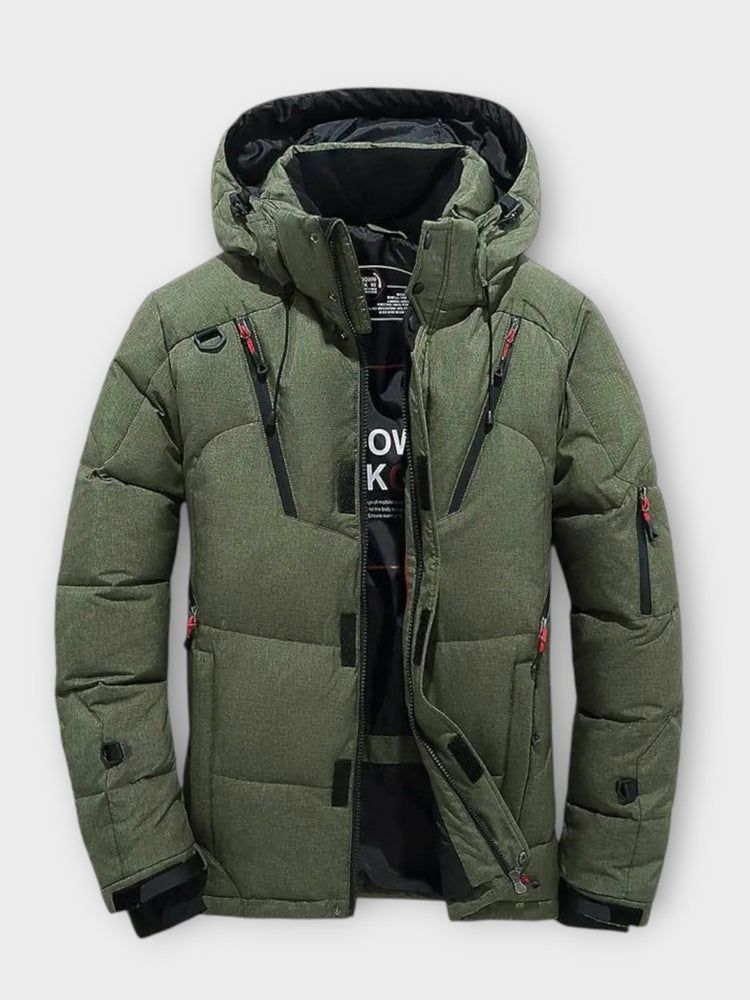 Henrik™ | Solidny męski zimowy parka