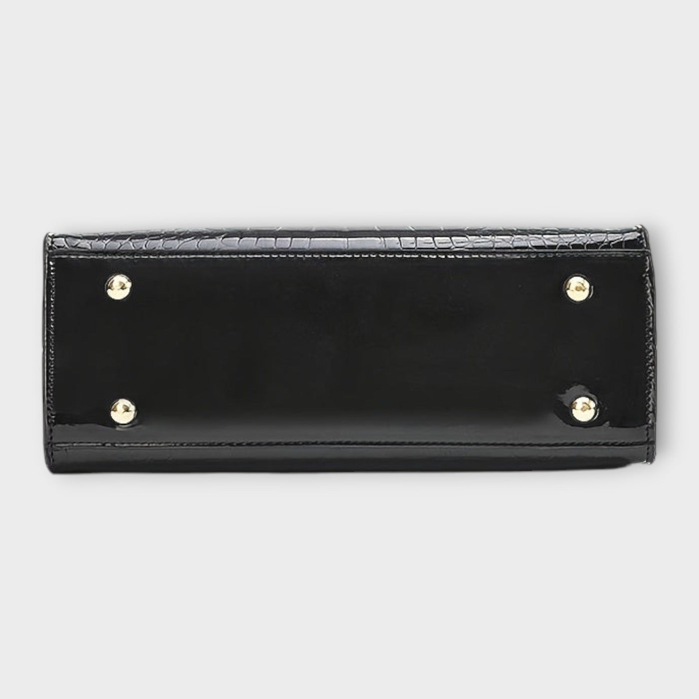 Olivia - Torebka z błyszczącym wzorem krokodyla